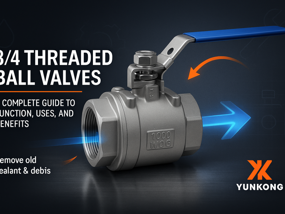 3/4 Threaded Ball Valve