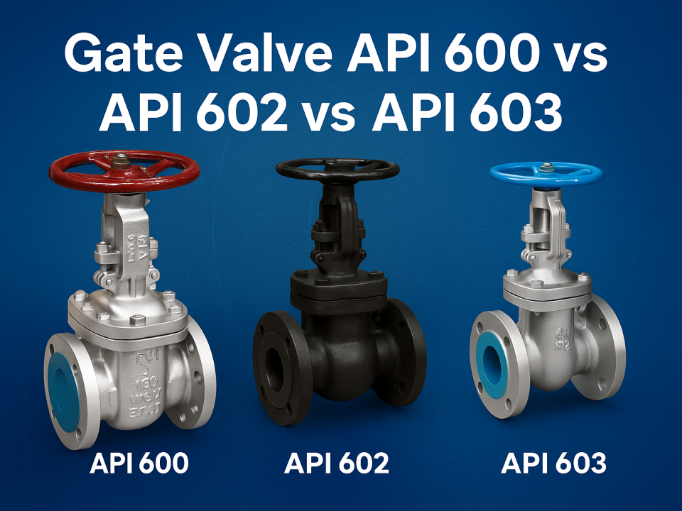 Gate Valve API 600 vs API 602 vs API 603