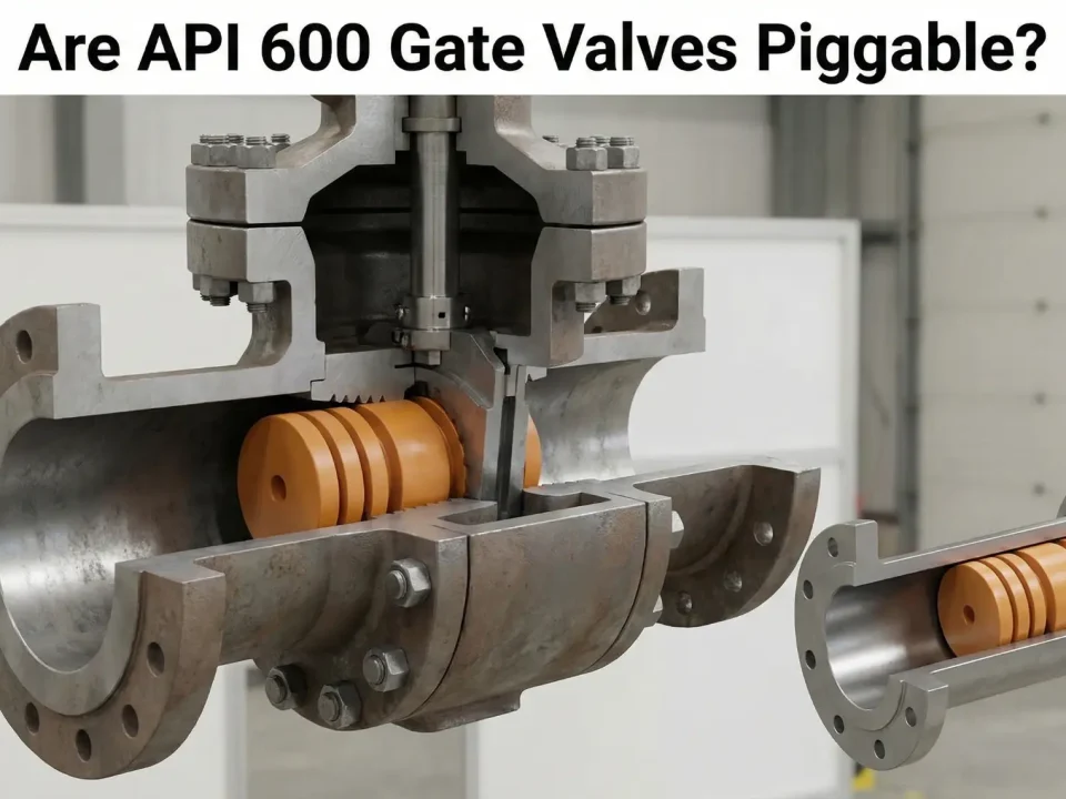可定制的 API 600 闸阀，支持清管器操作