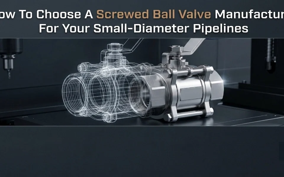 How To Choose A Screwed Ball Valve Manufacturer