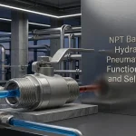 صمامات كروية NPT في الأنظمة الهيدروليكية والهوائية