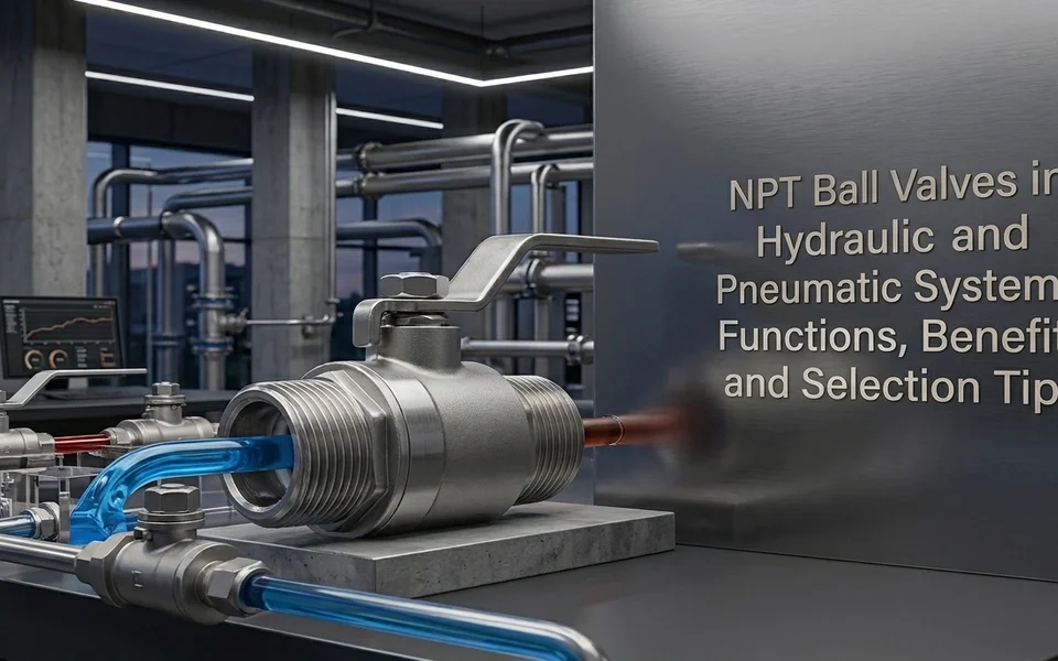 NPT Ball Valves in Hydraulic and Pneumatic Systems