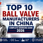 Top 10 ball valve manufacturers in China 2026 comparison table showing manufacturer location API 6D ISO 9001 CE certifications MOQ and lead time for OEM sourcing and industrial project procurement